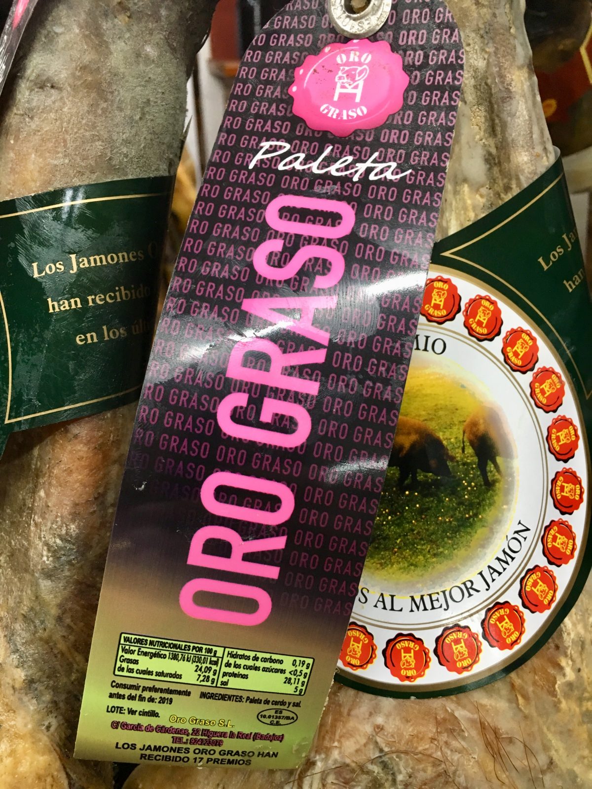Paleta “Oro Graso” - Imagen 1